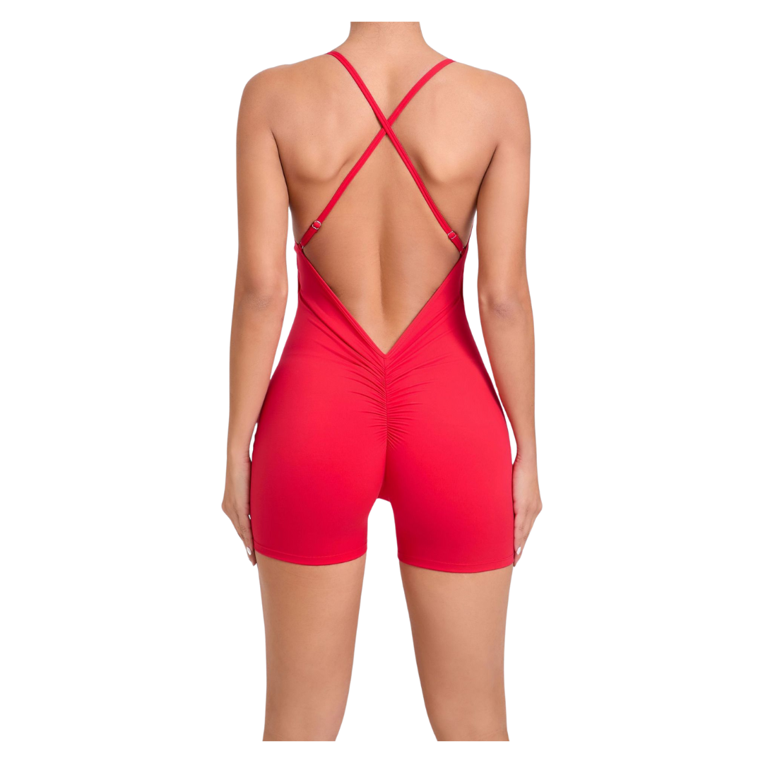 Pink ONEFLEX Short Jumpsuit