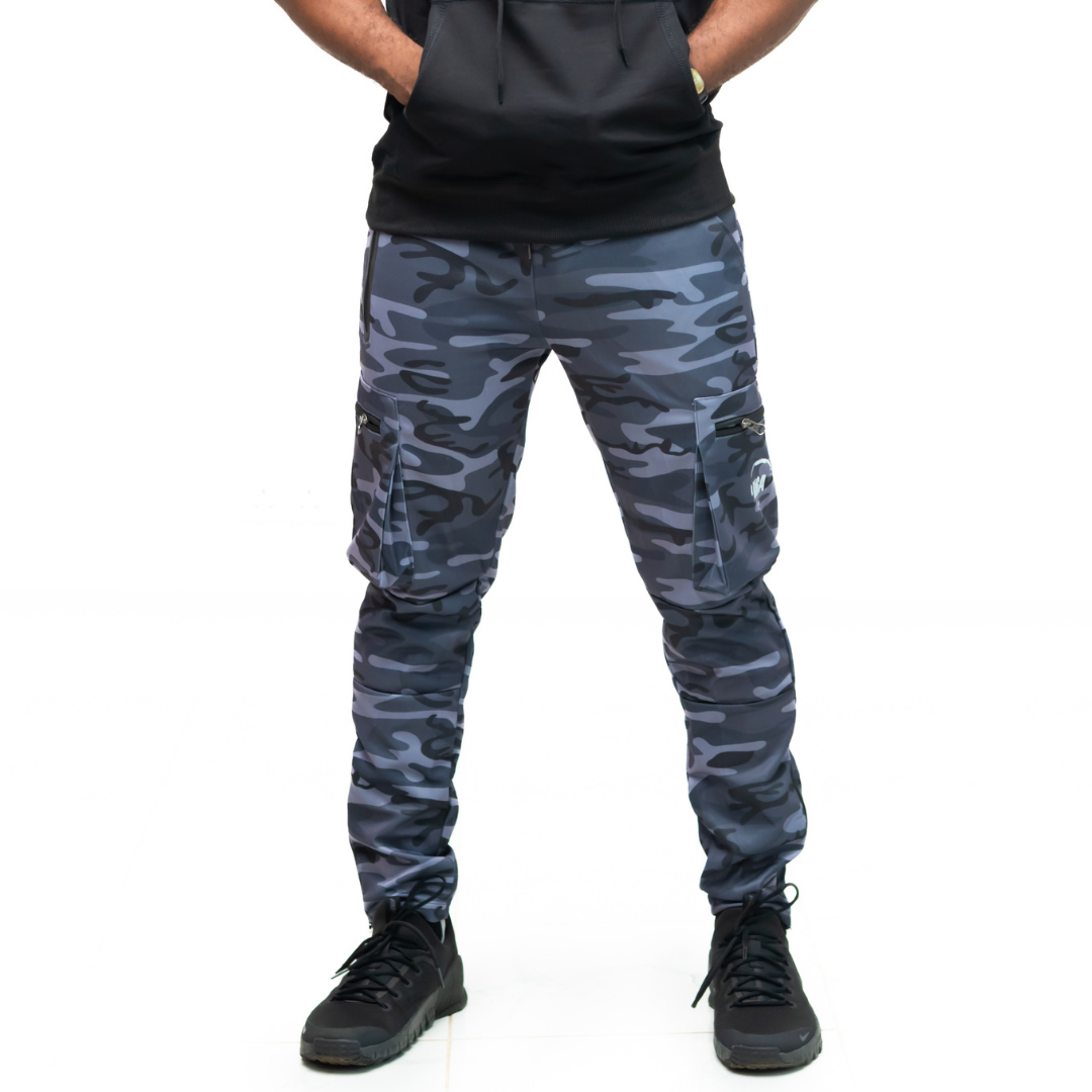 Mixed Black & Grey KIGA FormFit Cargo Pants
