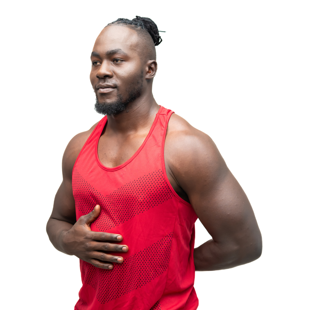 Red UltraDry Men’s Active Tank