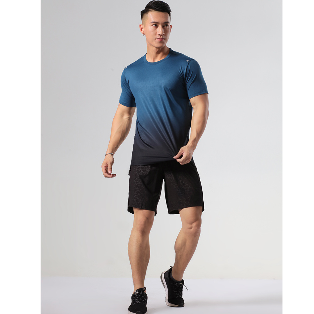 Blue PrimeFit Men’s Training Tee