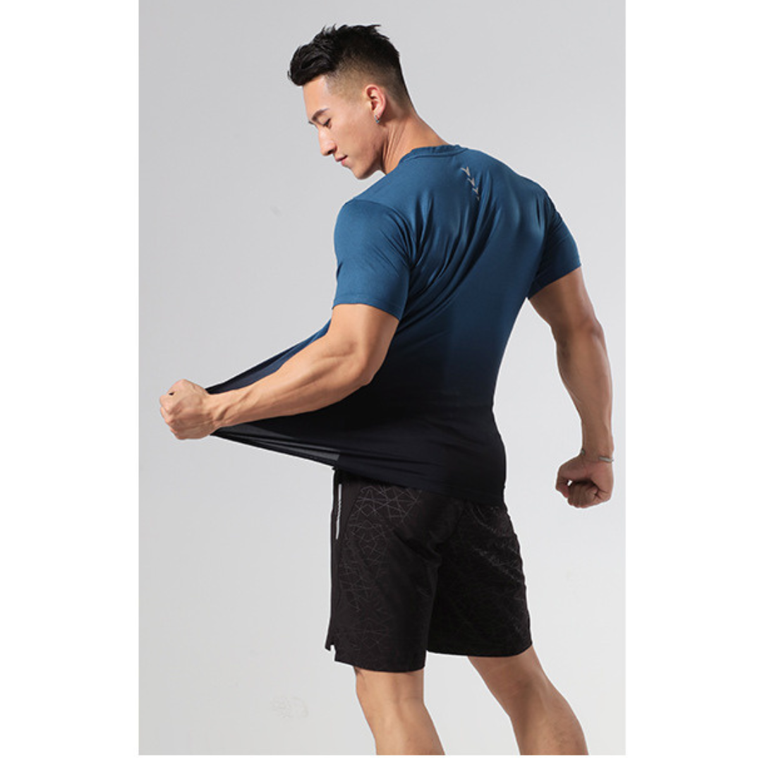Blue PrimeFit Men’s Training Tee
