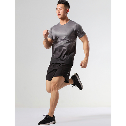 Grey PrimeFit Men’s Training Tee
