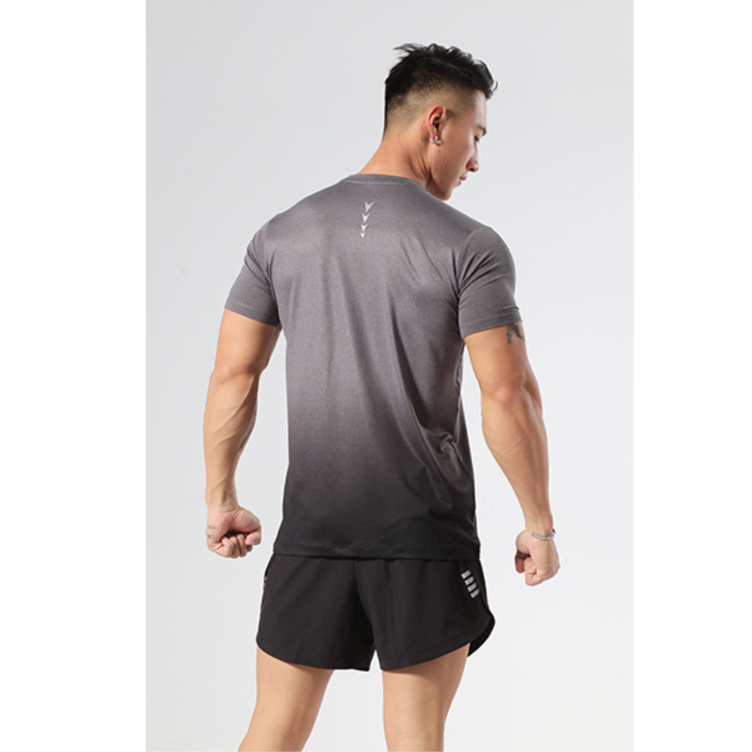 Grey PrimeFit Men’s Training Tee