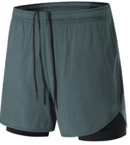 Green MotionTech Workout Shorts