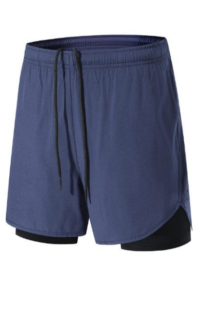 Navy Blue MotionTech Workout Shorts