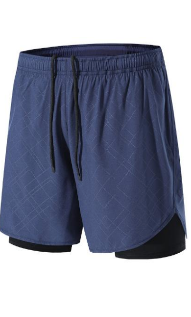 Navy Blue FlexFit Gym Shorts