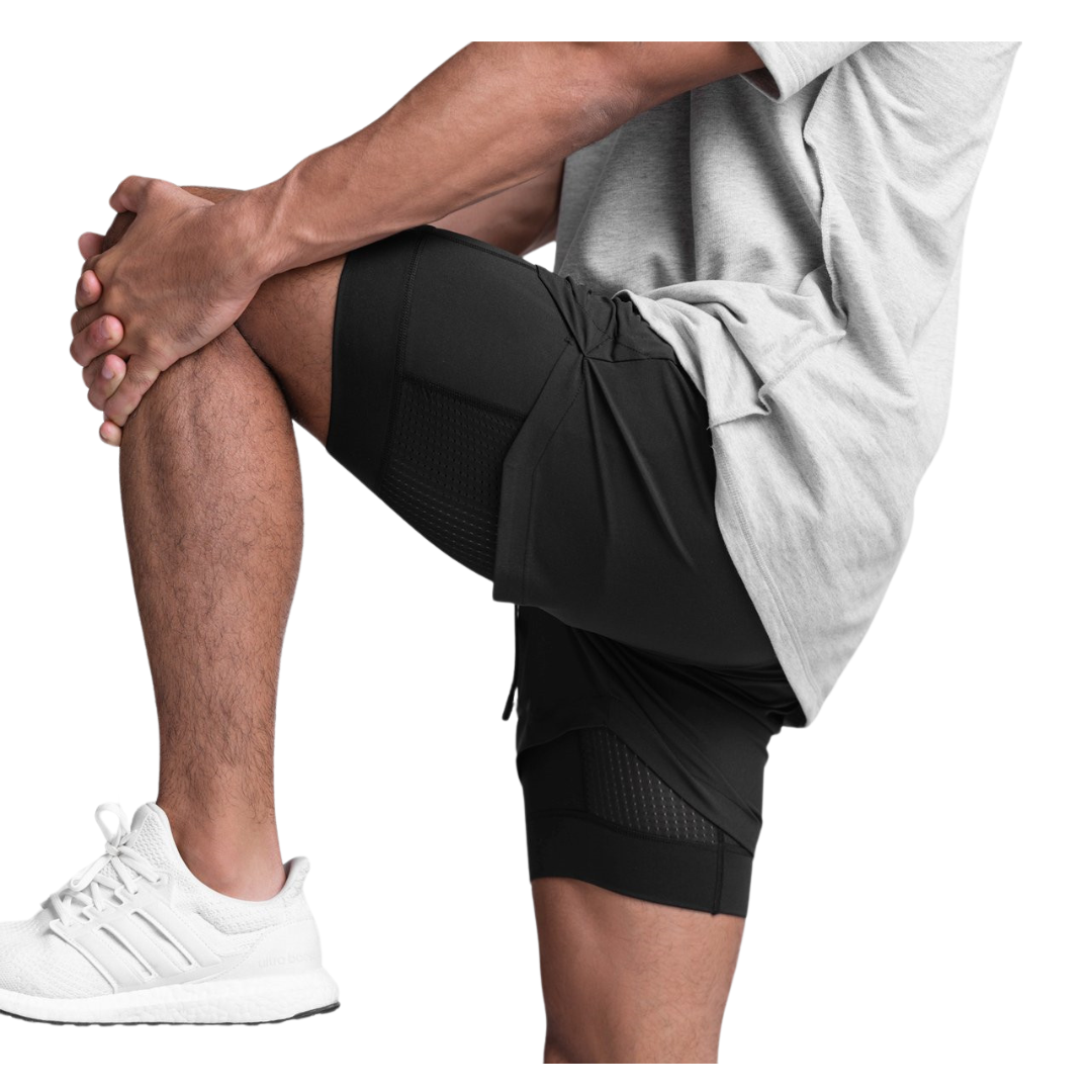 Black GRAVITYLITE Dual Shorts