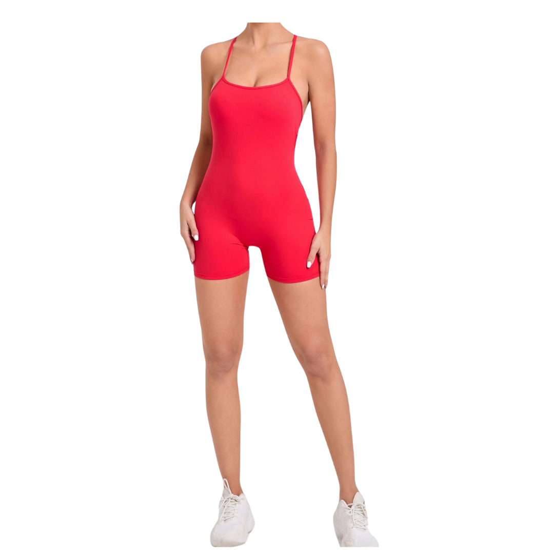 Pink ONEFLEX Short Jumpsuit